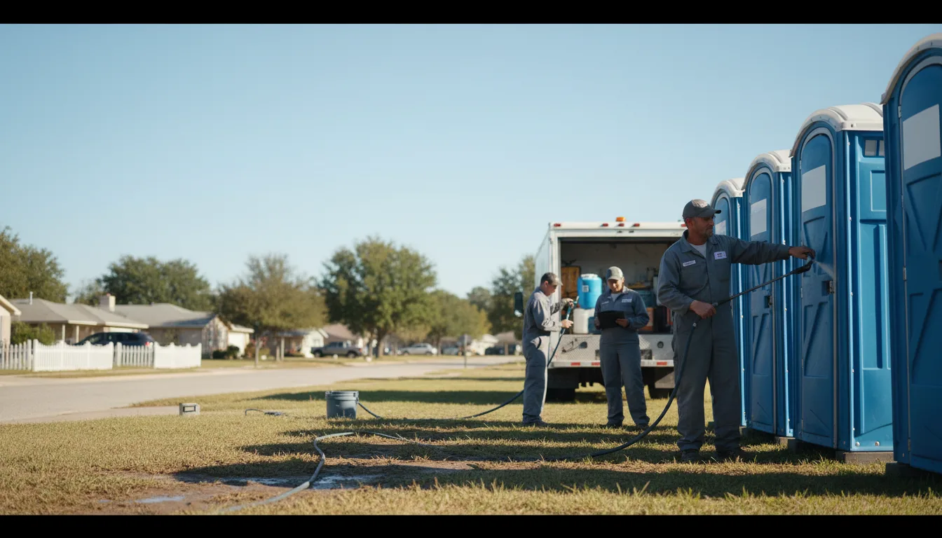 Long-Term Portable Toilet Rental in Hillsboro, IL near me